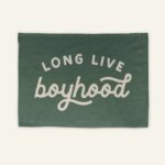 Long Live Boyhood Woven Tapestry
