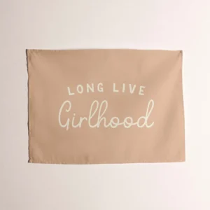 Custom Long Live Girlhood Fabric Tapestry
