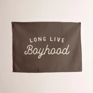 Long Live Boyhood Fabric Tapestry
