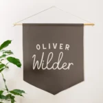Custom Name Banner with Large Script